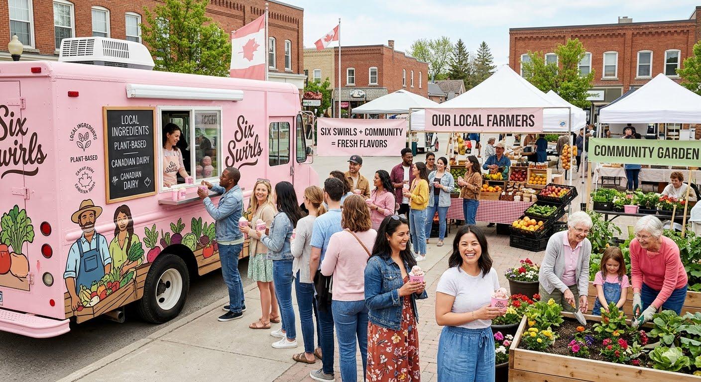 Supporting Local: Why Six Swirls Partners with Canadian Suppliers & Events