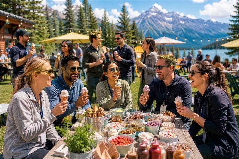 How Ice Cream Trucks are Elevating Canadian Corporate Retreats & Team-Building Events